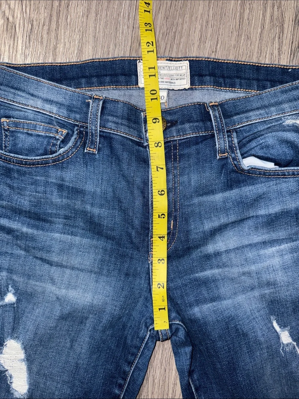 Current/Elliot The High Waist Stiletto Jeans Size 30